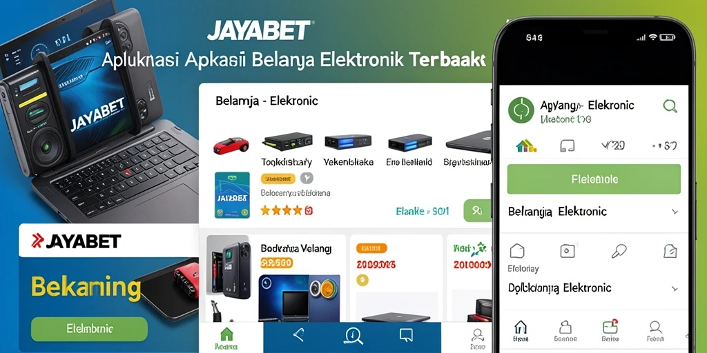 Tampilan antarmuka aplikasi JAYABET yang menarik dan fungsional.