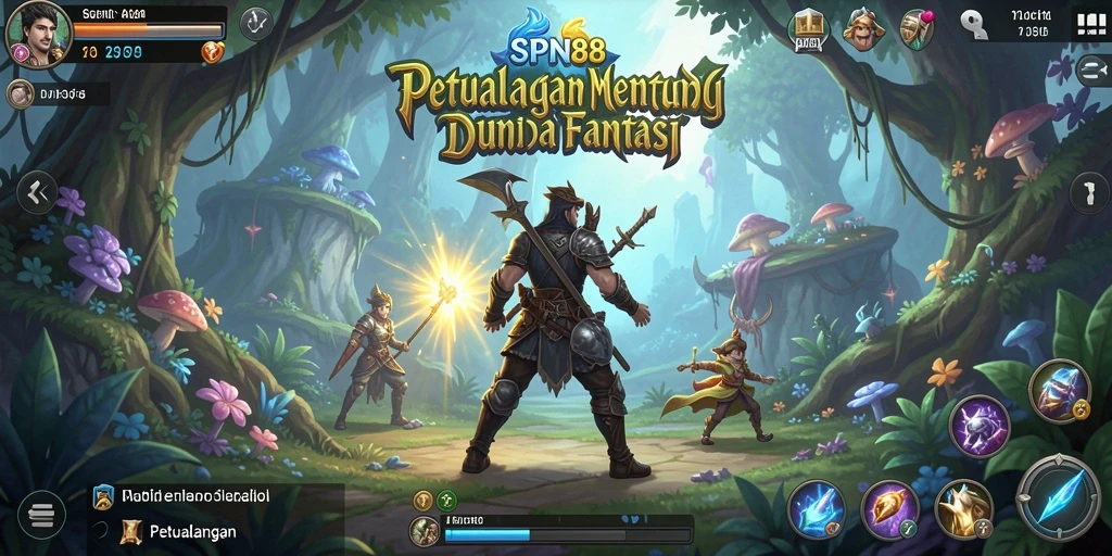 Antarmuka menarik dan fitur gameplay SPN88 yang memikat.